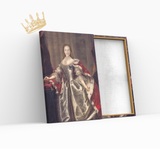 Produkt Royales Portrait - Die Kurfürstin in einem silbernen Gewand
