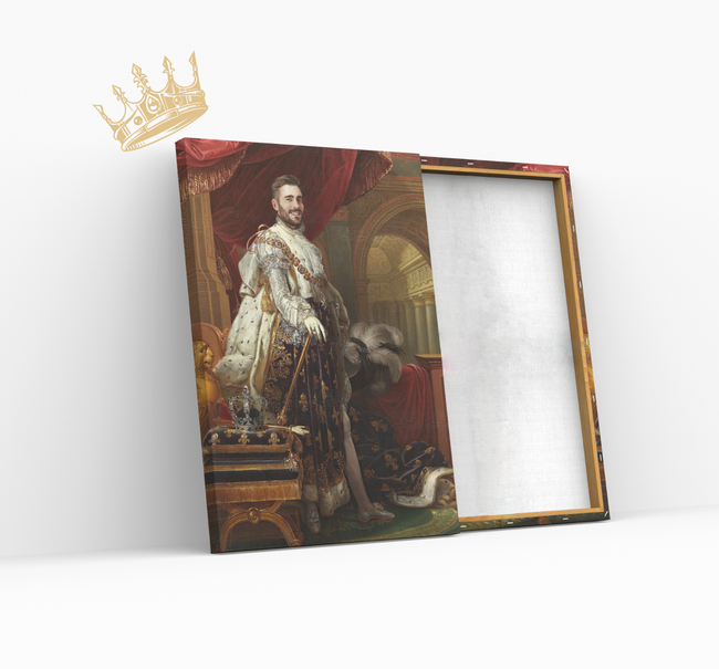 Produkt Royales Portrait - Abgebildet ist ein König